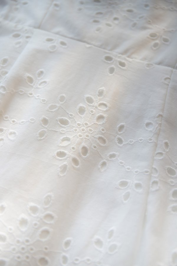 Annalise Dress In Classic White