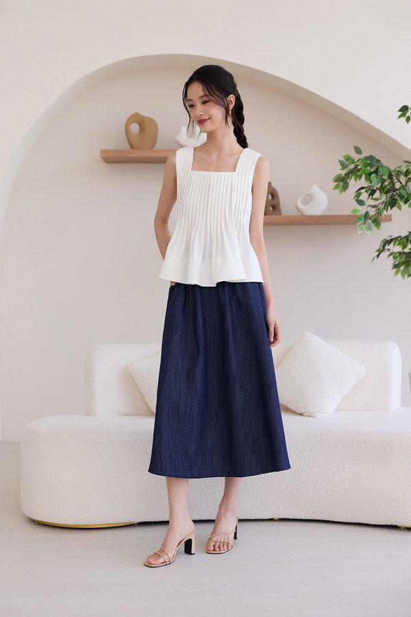 Veronica Top In Classic White