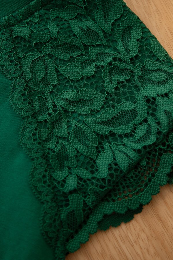 Bronwyn Top In Forest Green