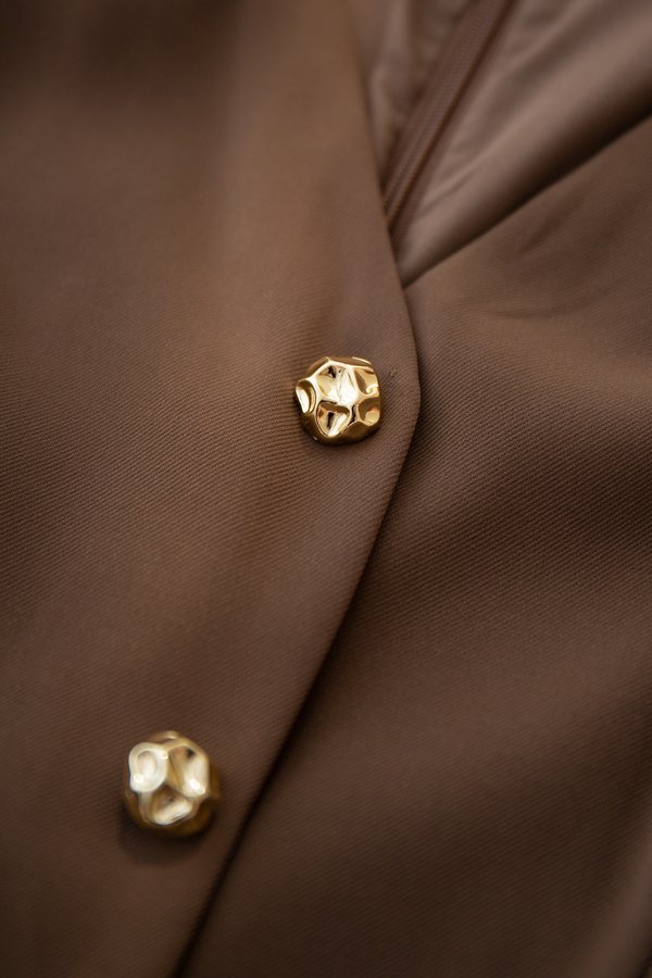 Jenith Romper In Mocha Black