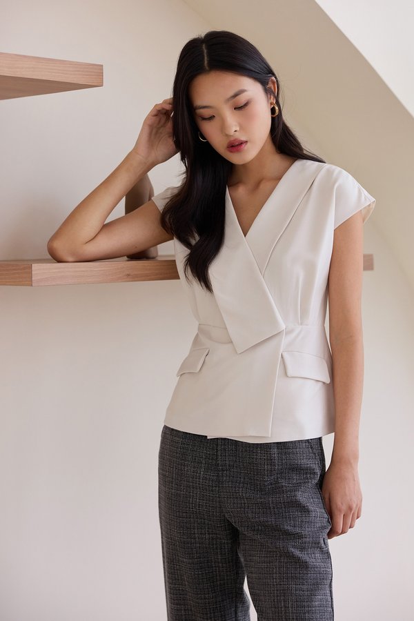 Navya Top In Ivory