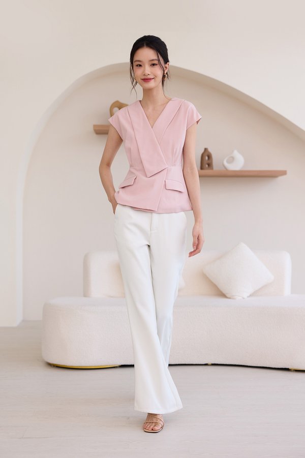 Navya Top In Soft Pink