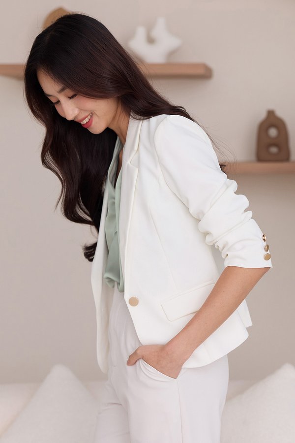 Peyton Jacket In Classic White