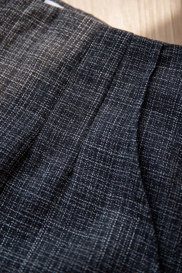 Sander Pants In Black Tweed