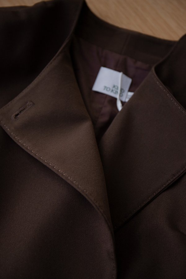 Trisha Dress In Espresso