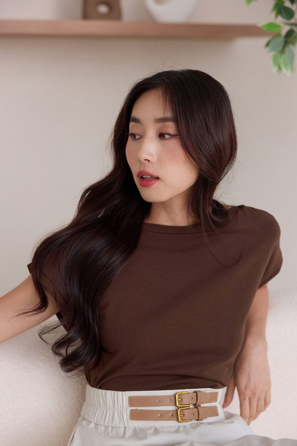 Tinsley Top In Chocolate