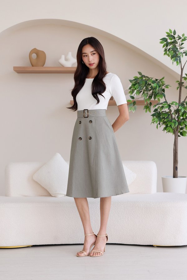 Celeste Dress In Classic White