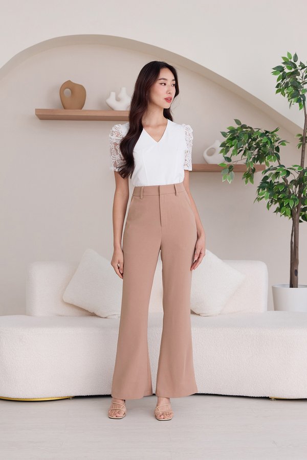 Leighton Pants In Dark Caramel