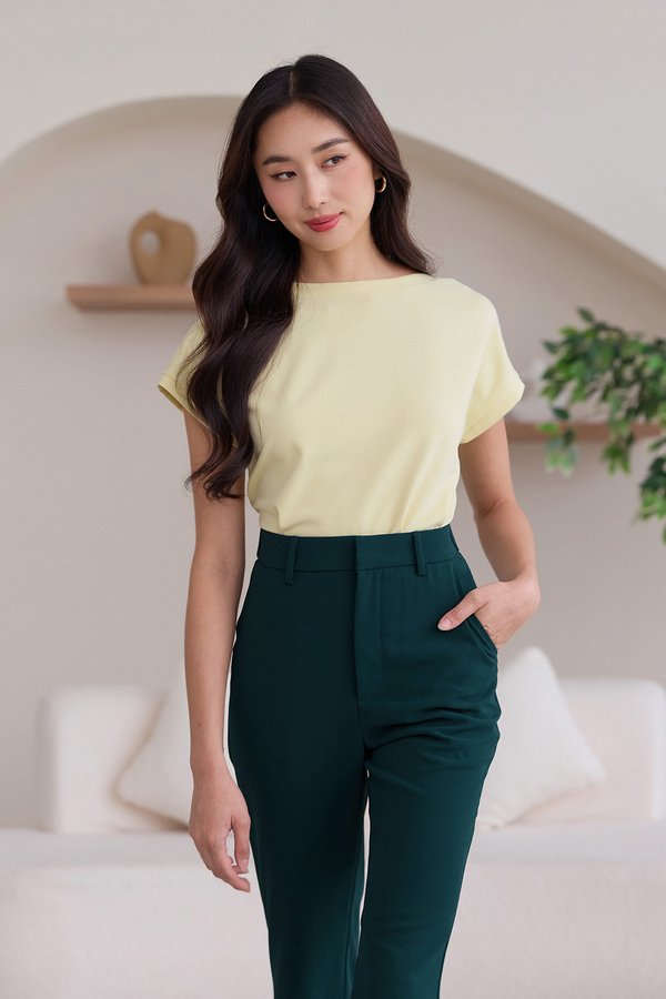 Leighton Pants In Forest Green