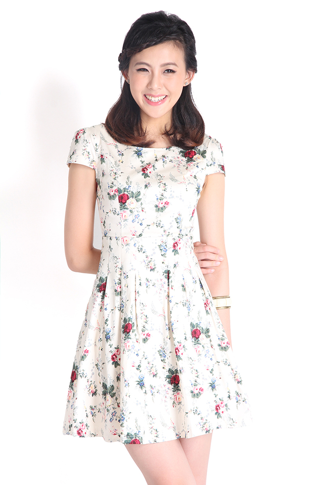 [BO] Budding Romance Dress in Cream