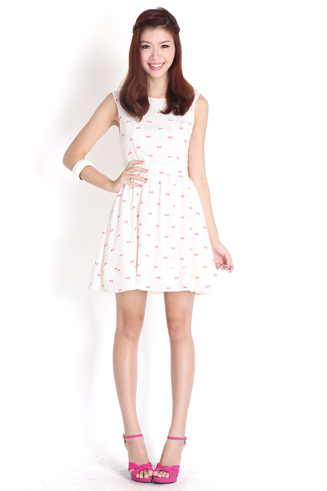 [BO] Take A Bow Dress in Pink