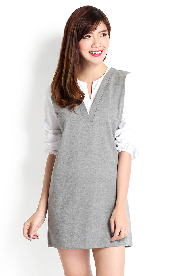 Manchester Tunic In Heather Grey