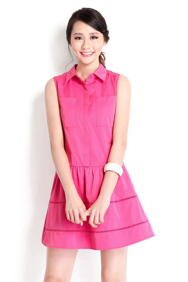 Melodee's Spin Dress In Pink