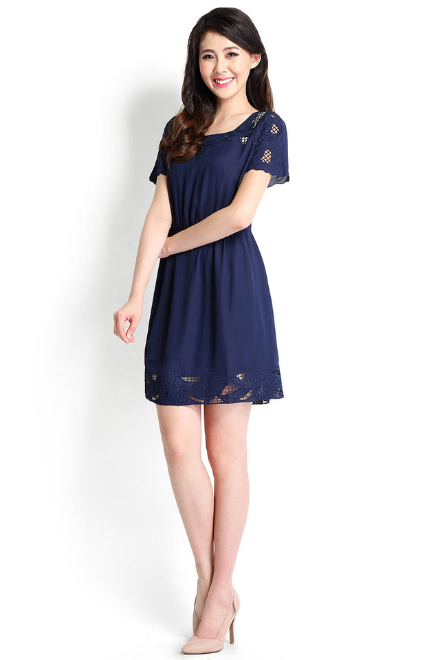 When We Were Young Dress In Midnight Blue