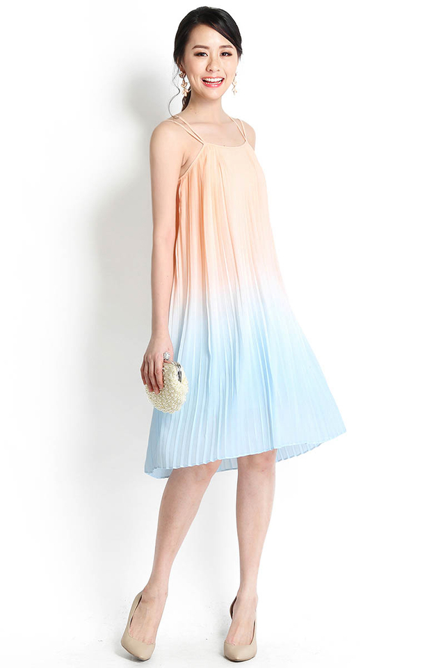 Amazing Grace Dress In Ombre Pastels