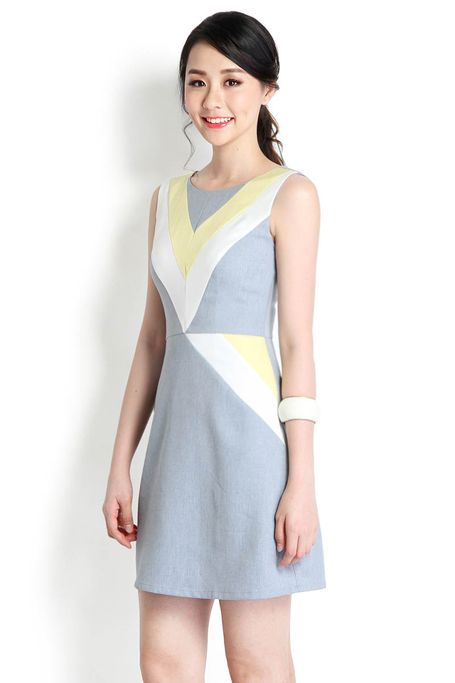 Visionaire Dress In Yellow