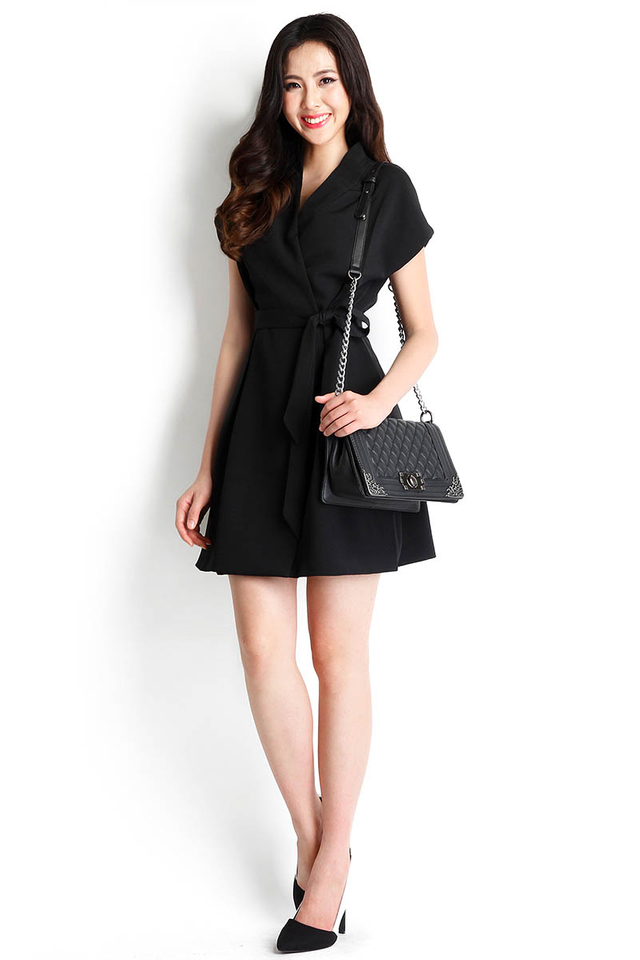 Times Square Dress In Classic Black