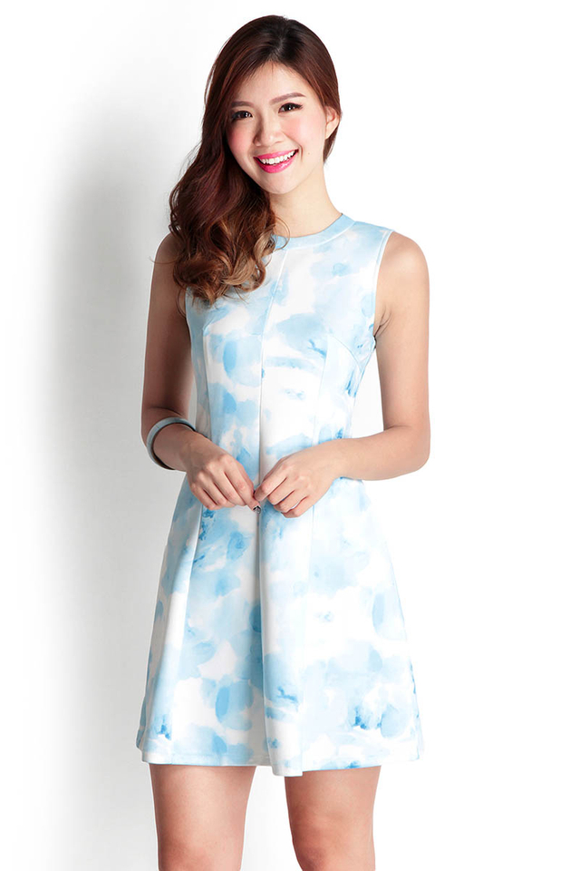 Forget Me Not Dress In Blue