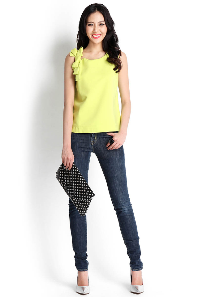 Story Of Citrus Top In Lime
