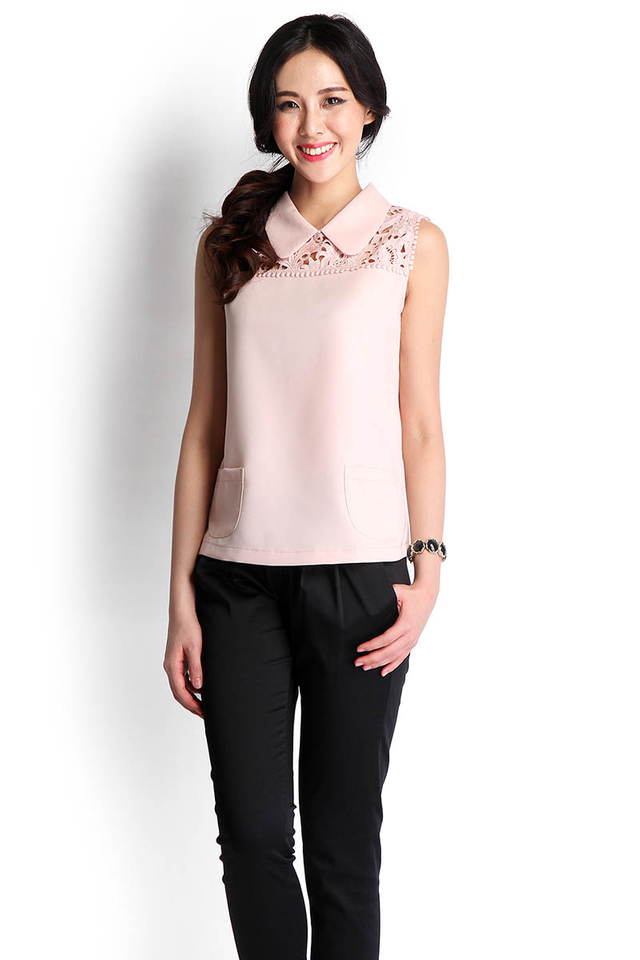 Rush For Romance Top In Blush