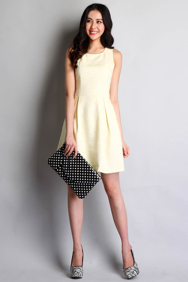 Beacon Of Hope Dress In Yellow