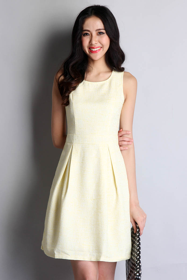 Beacon Of Hope Dress In Yellow