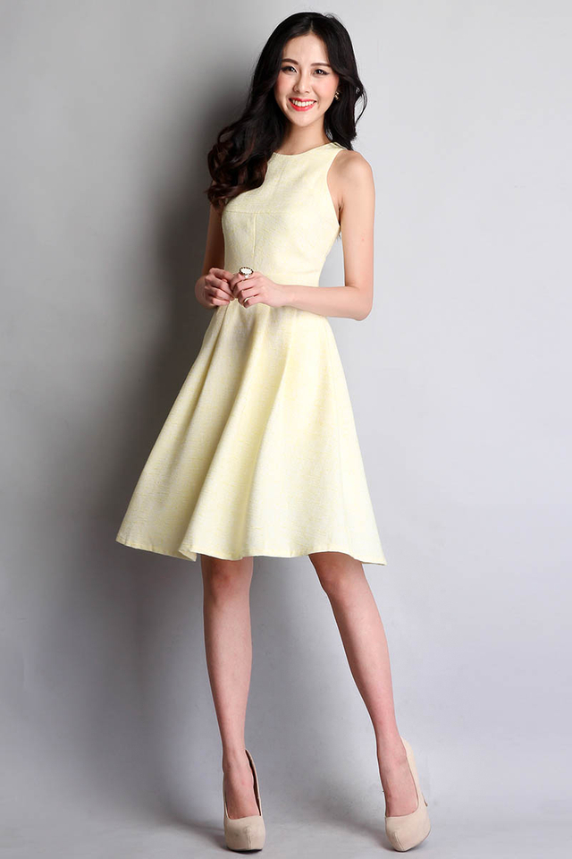 Easter Parade Dress In Daffodil Yellow