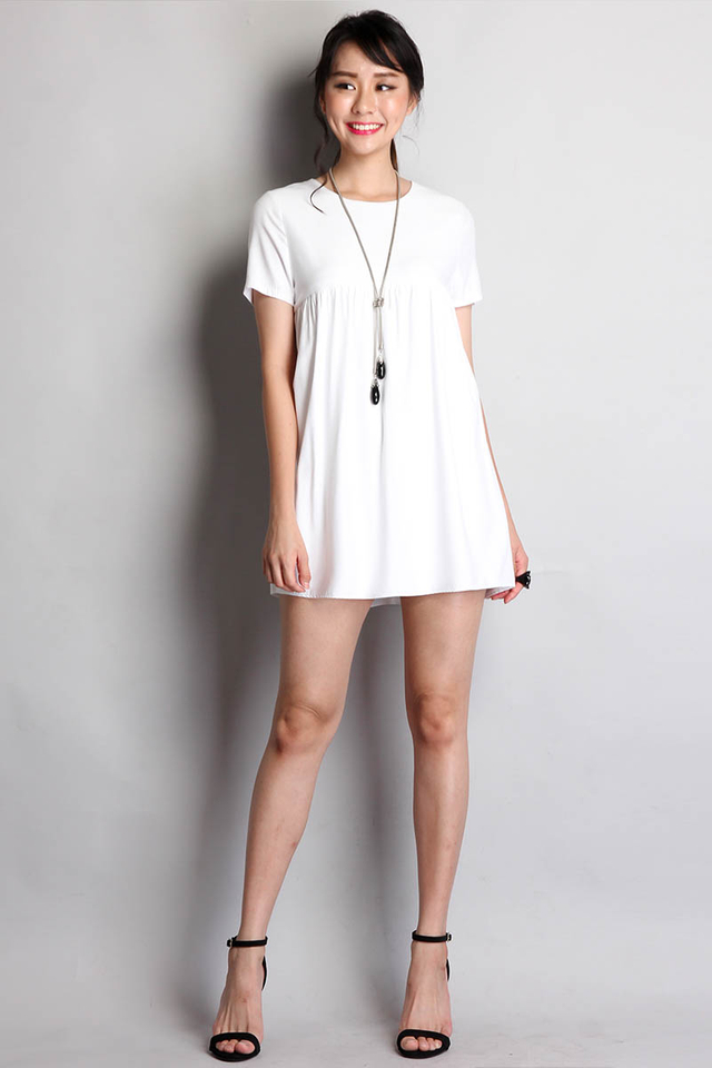 Doll Of Florence Romper In White