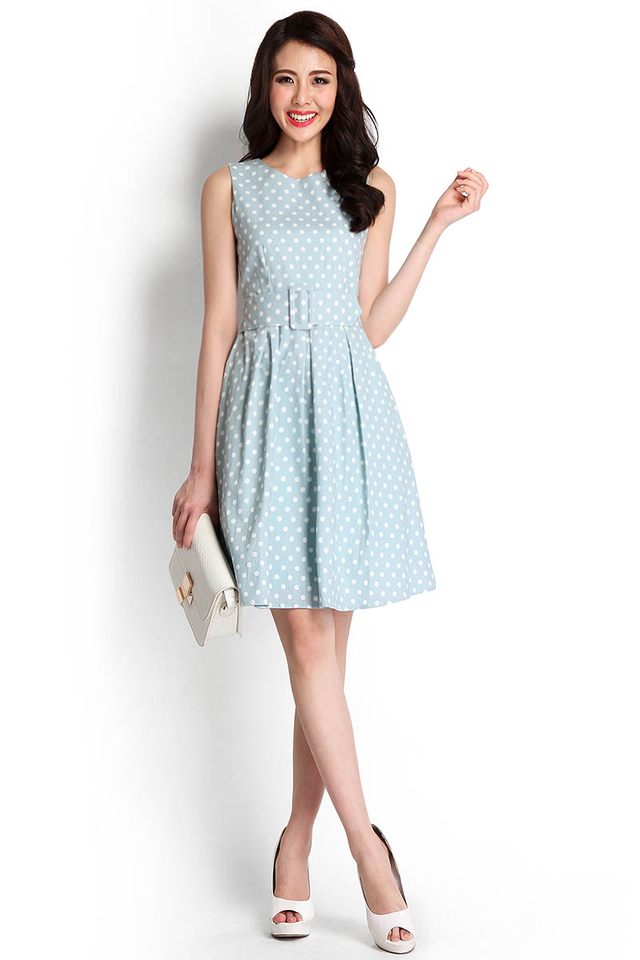 Swooning Over You Dress In Mint