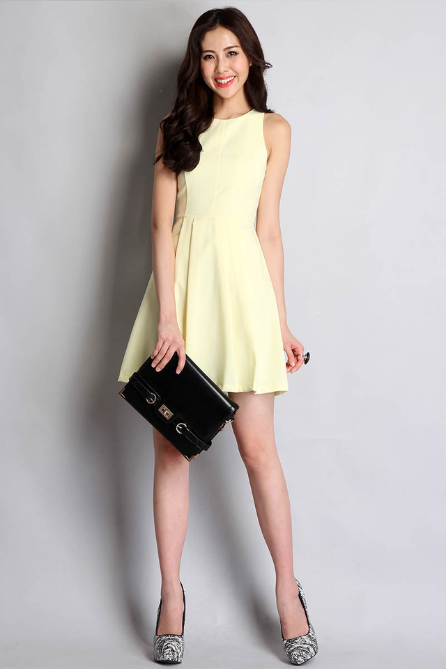 Hey There Delilah Dress In Daffodil Yellow
