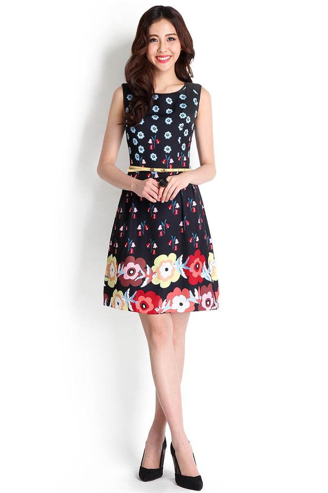 Rise Above Dress In Florals