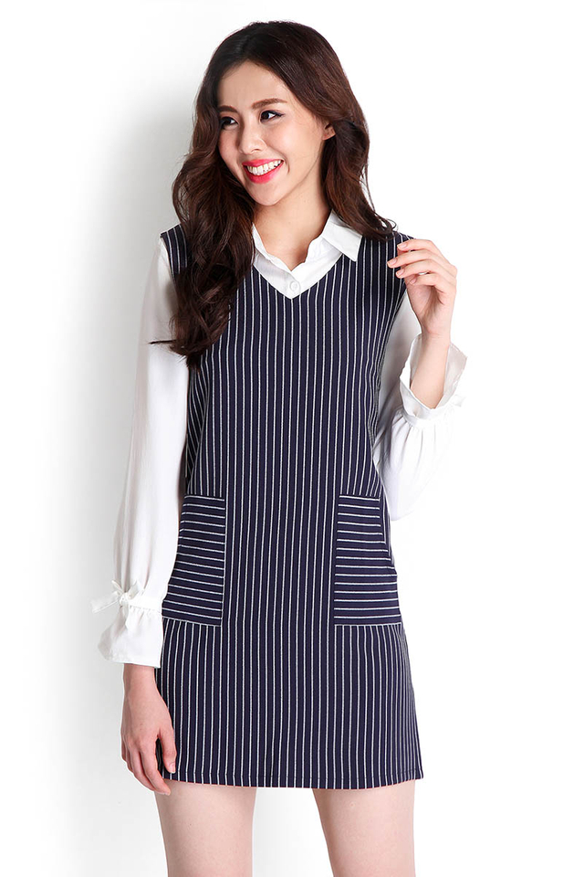 College Desires Dress In Pinstripes