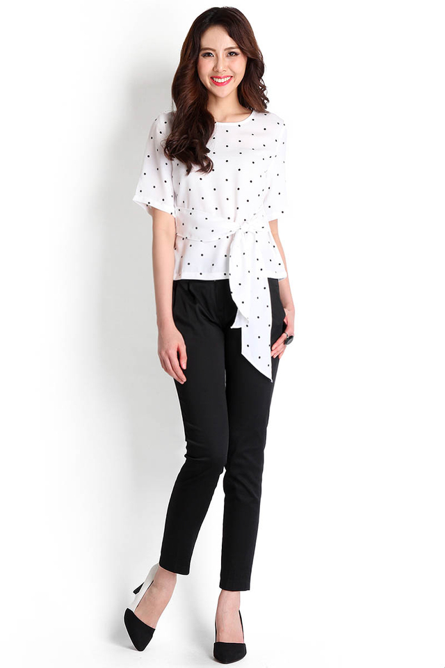 Constellations Of The Night Top In White