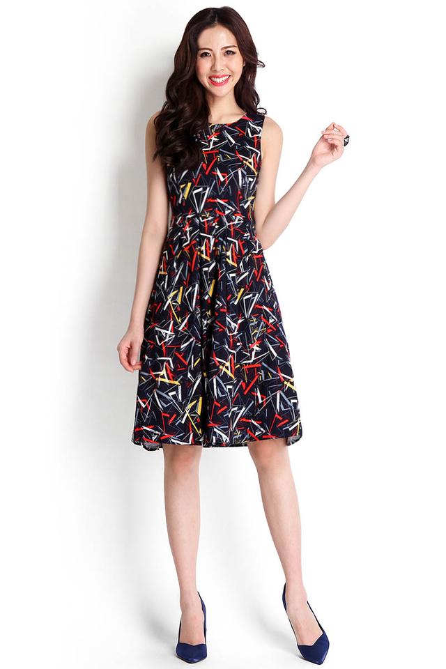 Built For The Bold Dress In Geometric Prints