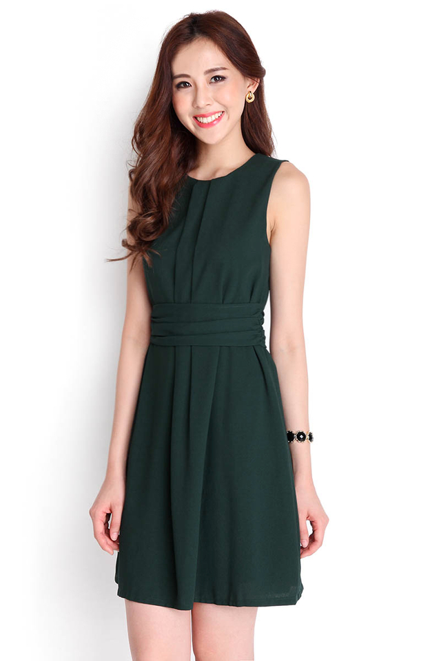 Editor's Muse Dress In Forest