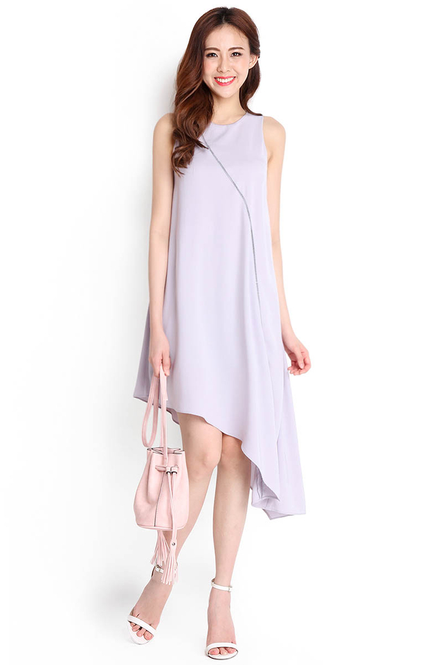 Calibrated Notions Dress In Grey