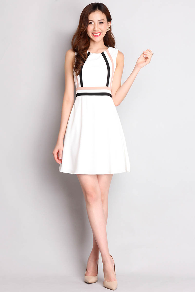 The Modernist Dress In Fresh White