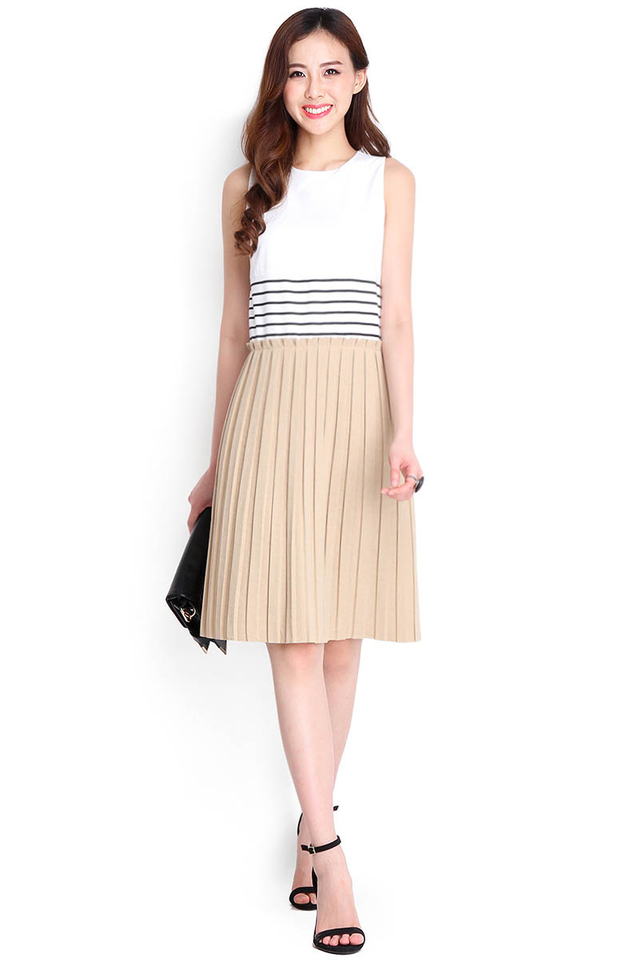East Town Dress In Camel