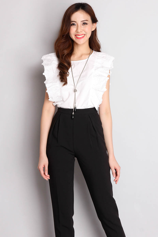 City Of Angels Top In White