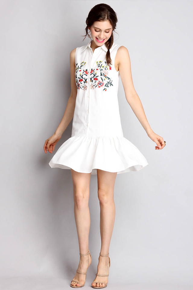 Perfect For You Dress In White