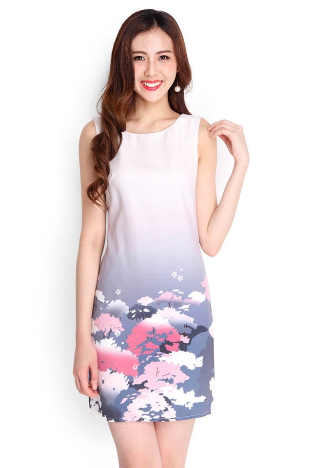 Kyoto Horizon Dress In Prints