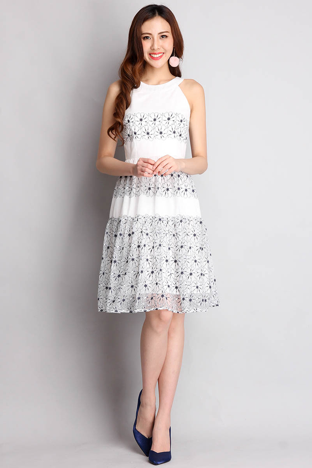 Dreaming Starlight Dress In Classic White