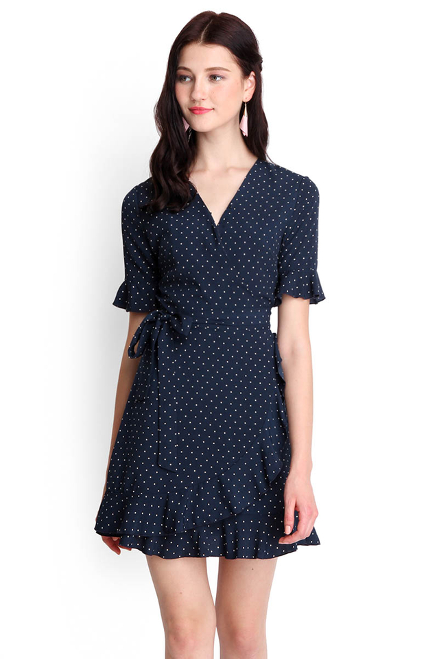[BO] Daisy Jane Dress In Blue Dots