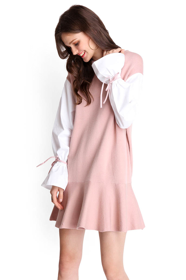 A Thousand Miles Dress In Soft Pink