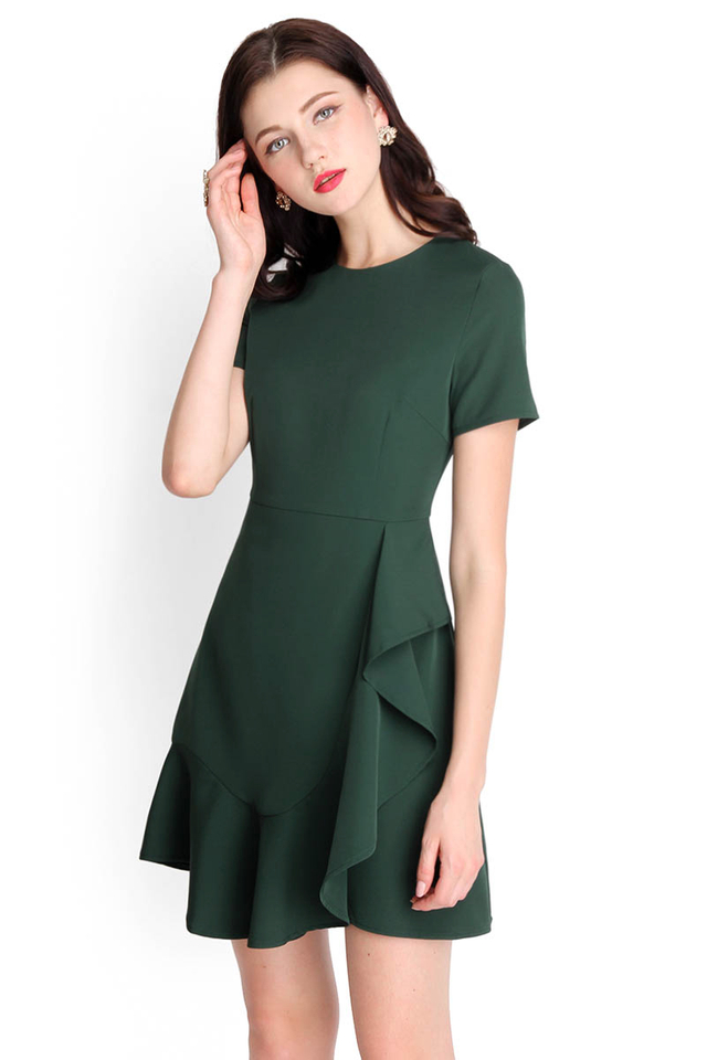 [BO] Sonnet Of The Forest Dress In Green