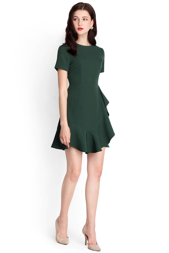 Sonnet Of The Forest Dress In Green