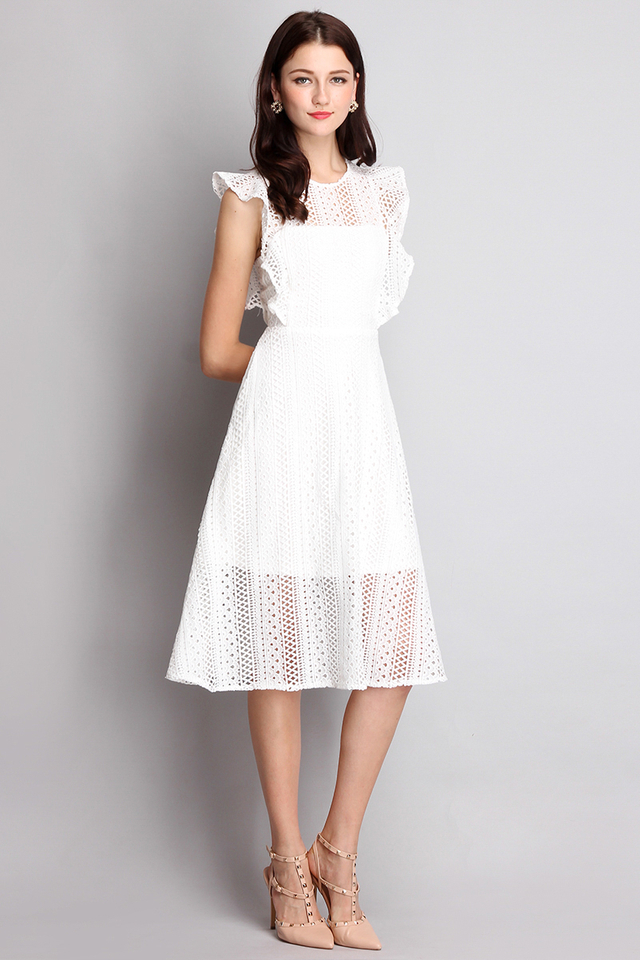 [BO] Magical Moments Dress In Classic White