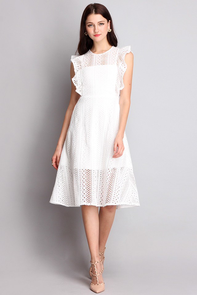 [BO] Magical Moments Dress In Classic White