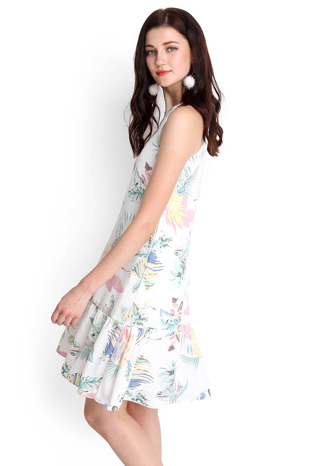 [BO] Summer Fields Dress In Tropical Prints