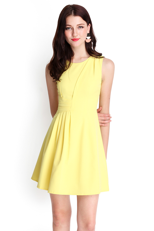 Master Of Form Dress In Sunshine Yellow